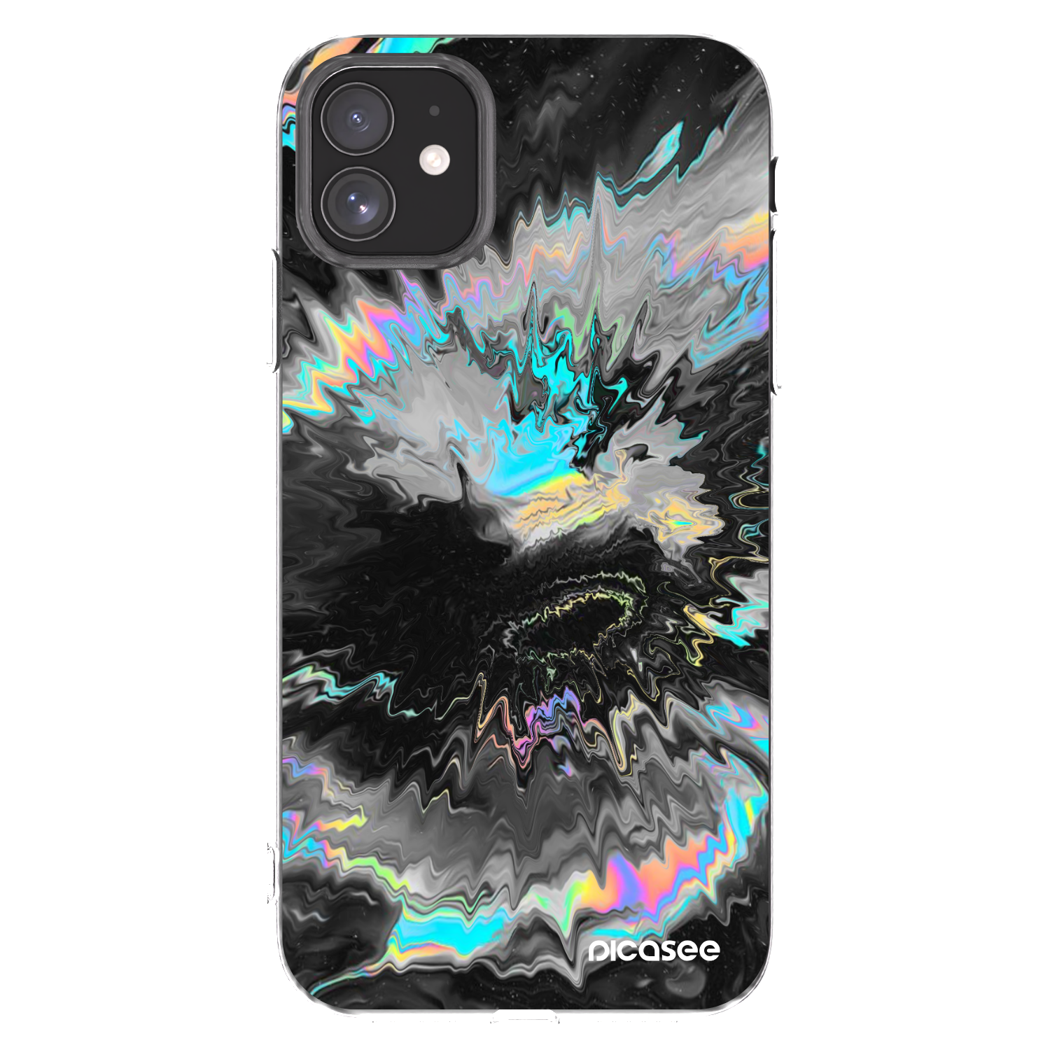 Picasee silikónový prehľadný obal pre Apple iPhone 11 - Magnetic