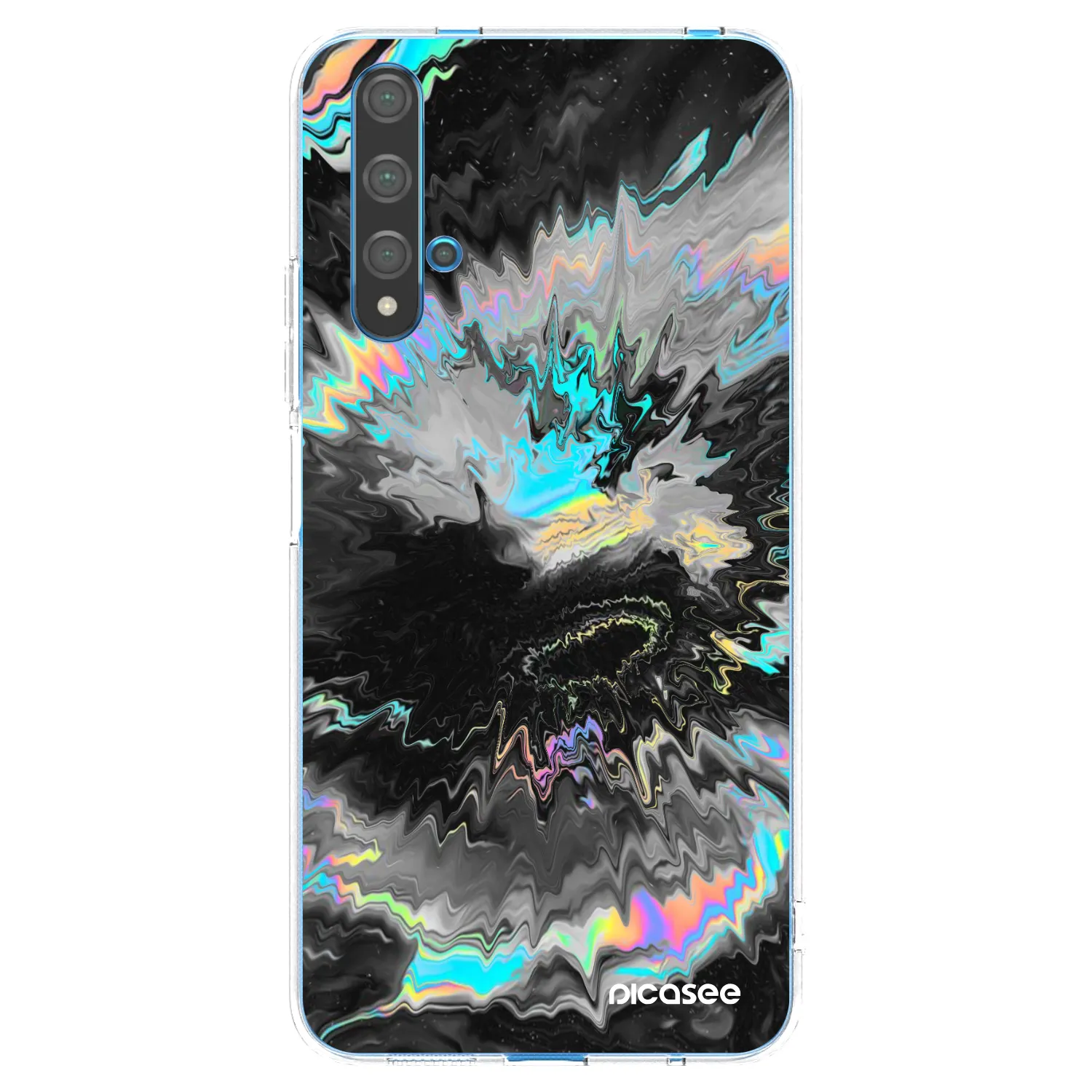 Picasee silikónový prehľadný obal pre Huawei Nova 5T - Magnetic