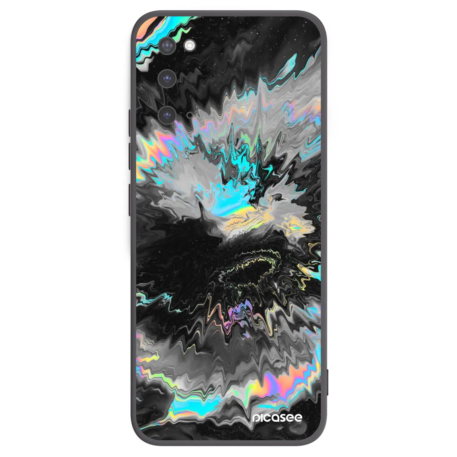 Picasee silikónový čierny obal pre Samsung Galaxy S20 G980F - Magnetic