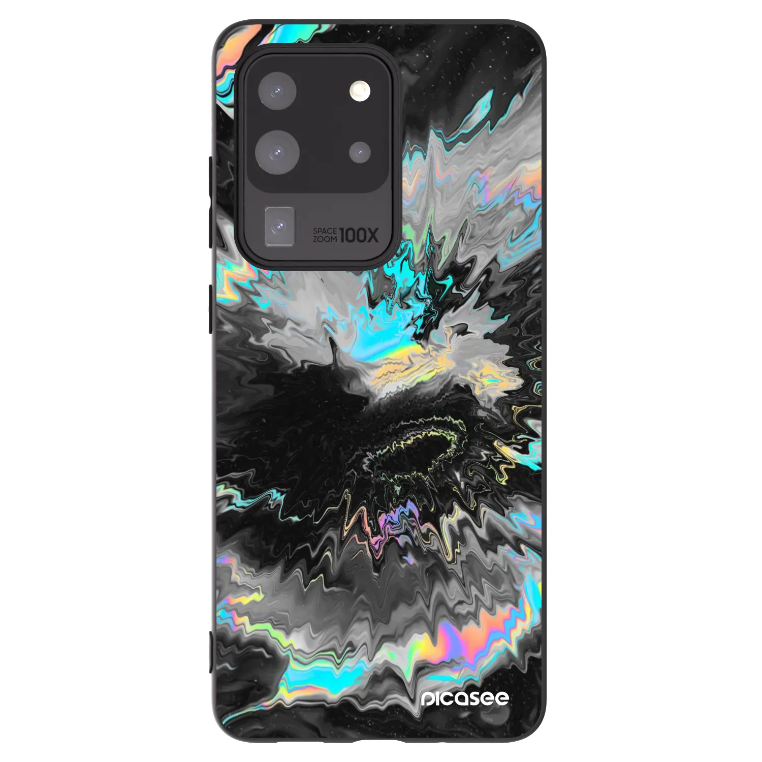 Picasee silikónový čierny obal pre Samsung Galaxy S20 Ultra 5G G988F - Magnetic