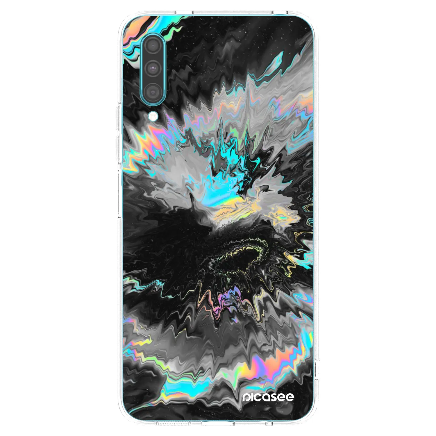Picasee silikónový prehľadný obal pre Samsung Galaxy A30s A307F - Magnetic