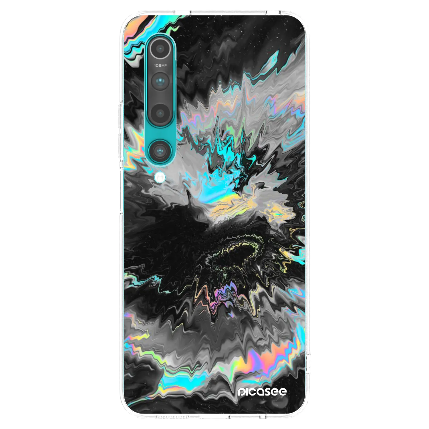 Picasee silikónový prehľadný obal pre Xiaomi Mi 10 - Magnetic