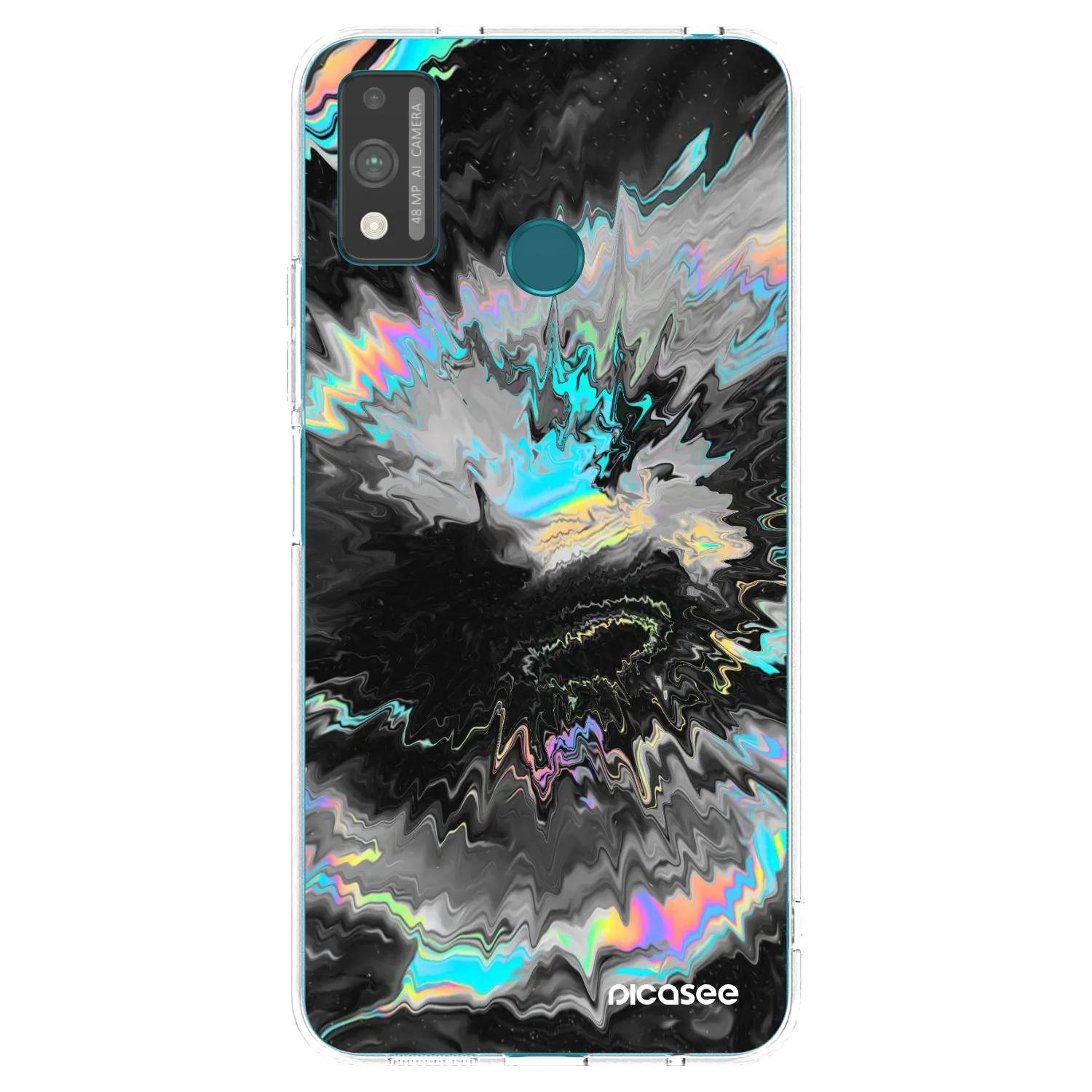 Picasee silikónový prehľadný obal pre Honor 9X Lite - Magnetic