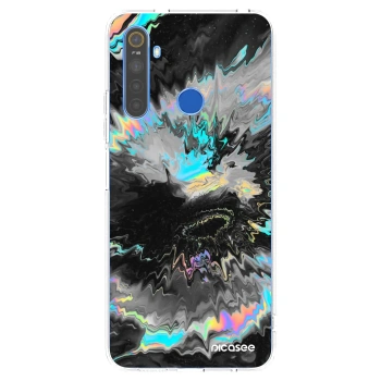Picasee silikónový prehľadný obal pre Realme 5 - Magnetic