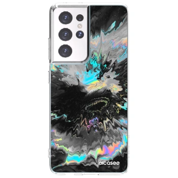 Picasee silikónový prehľadný obal pre Samsung Galaxy S21 Ultra 5G G998B - Magnetic