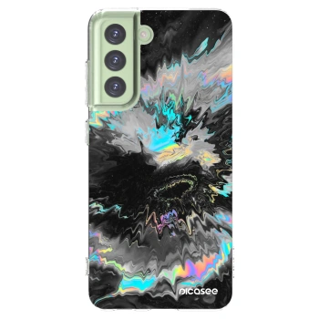 Picasee silikónový prehľadný obal pre Samsung Galaxy S21 FE 5G - Magnetic
