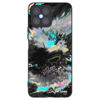 Picasee silikónový čierny obal pre Honor X8 4G - Magnetic
