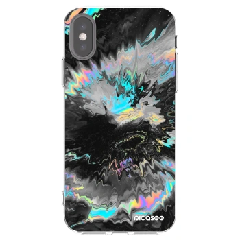 Picasee silikónový prehľadný obal pre Apple iPhone X/XS - Magnetic
