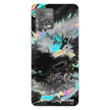 Picasee silikónový prehľadný obal pre Motorola Moto G72 - Magnetic