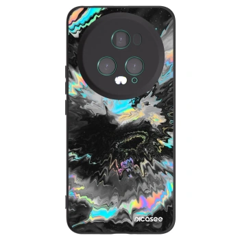 Picasee silikónový čierny obal pre Honor Magic5 Pro - Magnetic
