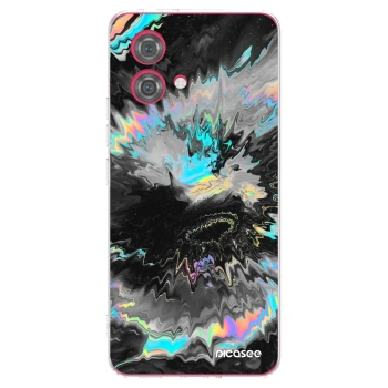 Picasee silikónový prehľadný obal pre Motorola Moto G84 5G - Magnetic
