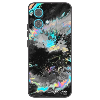Picasee silikónový čierny obal pre Motorola Edge 40 Neo - Magnetic