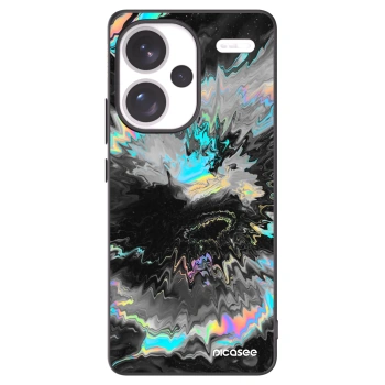Picasee silikónový čierny obal pre Xiaomi Redmi Note 13 Pro+ 5G - Magnetic
