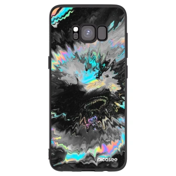 Picasee silikónový čierny obal pre Samsung Galaxy S8 G950F - Magnetic