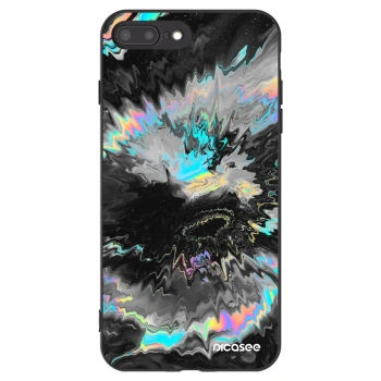 Picasee silikónový čierny obal pre Apple iPhone 8 Plus - Magnetic