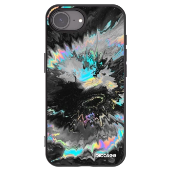 Picasee silikónový čierny obal pre Apple iPhone 16e - Magnetic