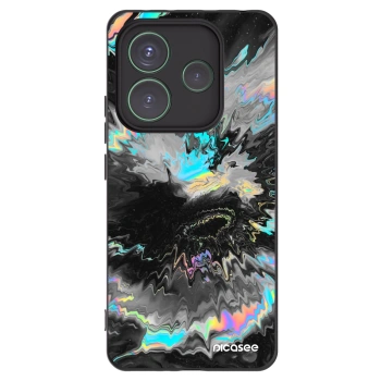 Picasee silikónový čierny obal pre Xiaomi Redmi Note 14 5G - Magnetic