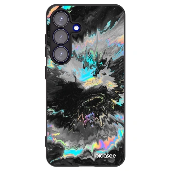 Picasee silikónový čierny obal pre Samsung Galaxy S25 5G - Magnetic