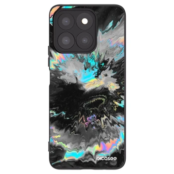 Picasee silikónový čierny obal pre Honor X8c - Magnetic