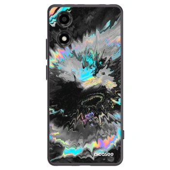 Picasee silikónový čierny obal pre Motorola Moto E14 - Magnetic