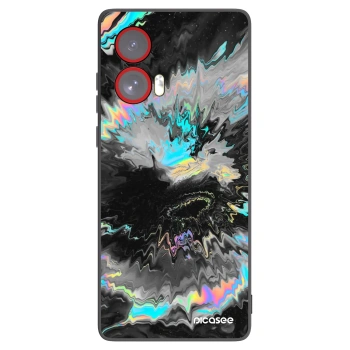 Picasee silikónový čierny obal pre Motorola Edge 50 Fusion - Magnetic