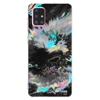 Picasee silikónový prehľadný obal pre Samsung Galaxy A71 A715F - Magnetic