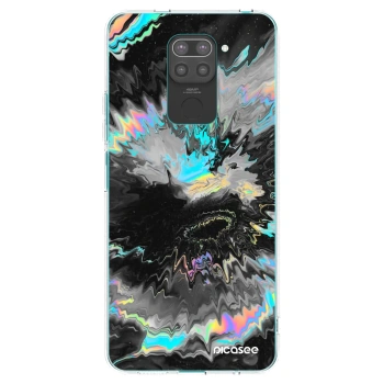 Picasee silikónový čierny obal pre Xiaomi Redmi Note 9 - Magnetic