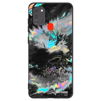 Picasee silikónový čierny obal pre Samsung Galaxy A21s - Magnetic