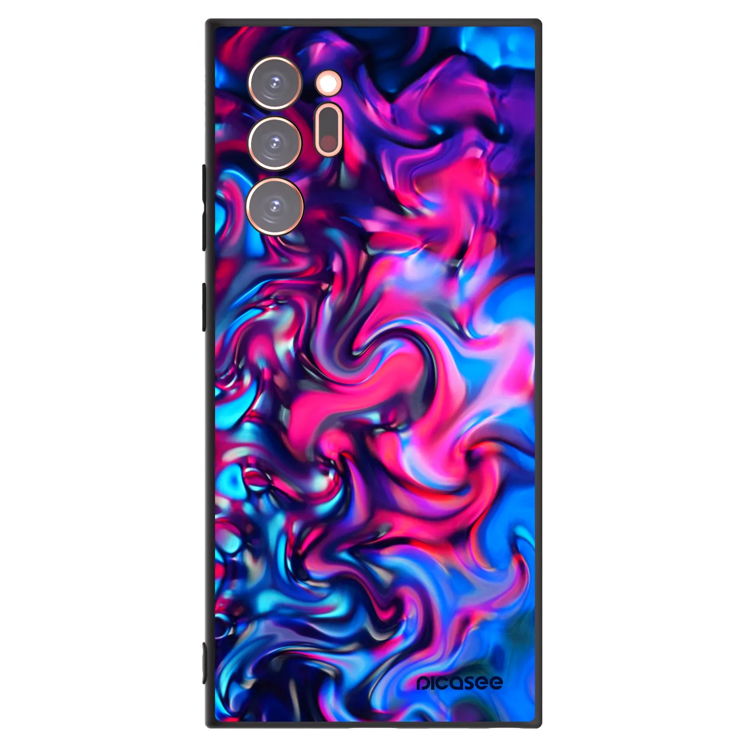 Picasee silikónový čierny obal pre Samsung Galaxy Note 20 Ultra - Redlight