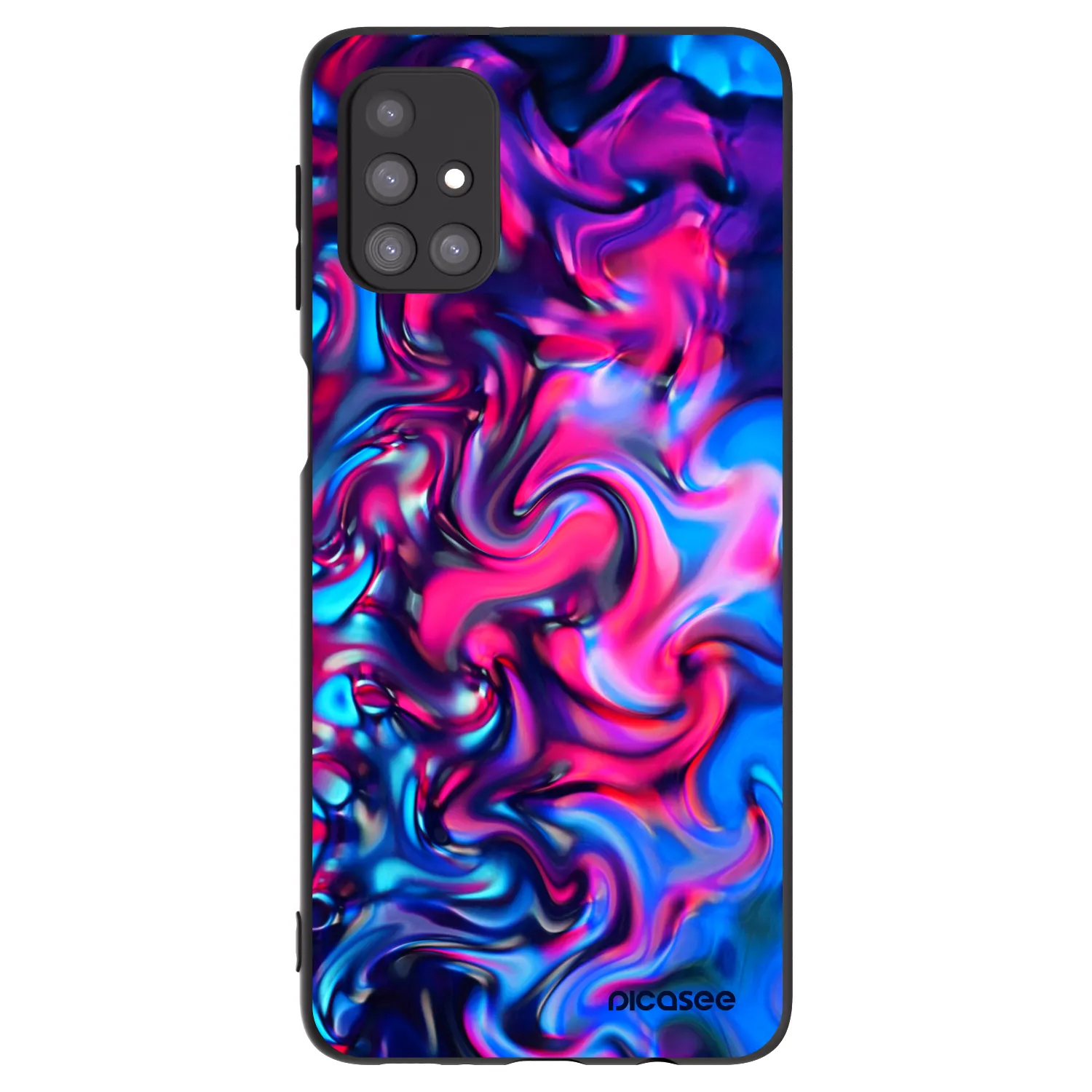Picasee silikónový čierny obal pre Samsung Galaxy M31s - Redlight