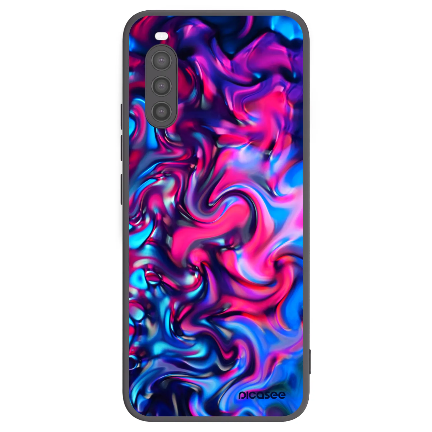 Picasee silikónový čierny obal pre Sony Xperia 10 II - Redlight