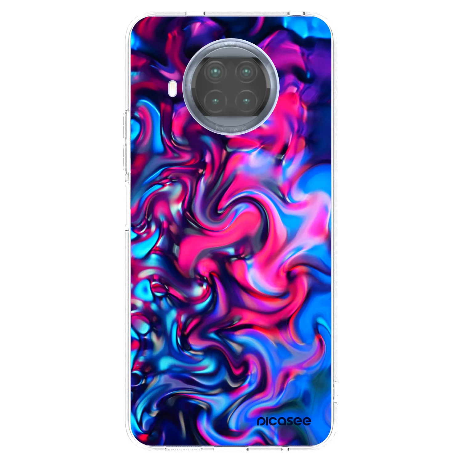 Silikónový prehľadný obal pre Xiaomi Mi 10T Lite - Redlight