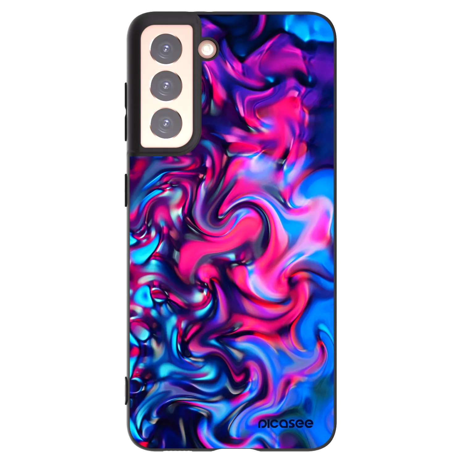 Silikónový čierny obal pre Samsung Galaxy S21 5G G991B - Redlight