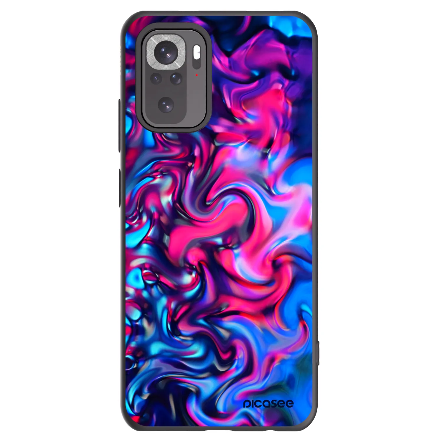 Picasee silikónový čierny obal pre Xiaomi Redmi Note 10 - Redlight