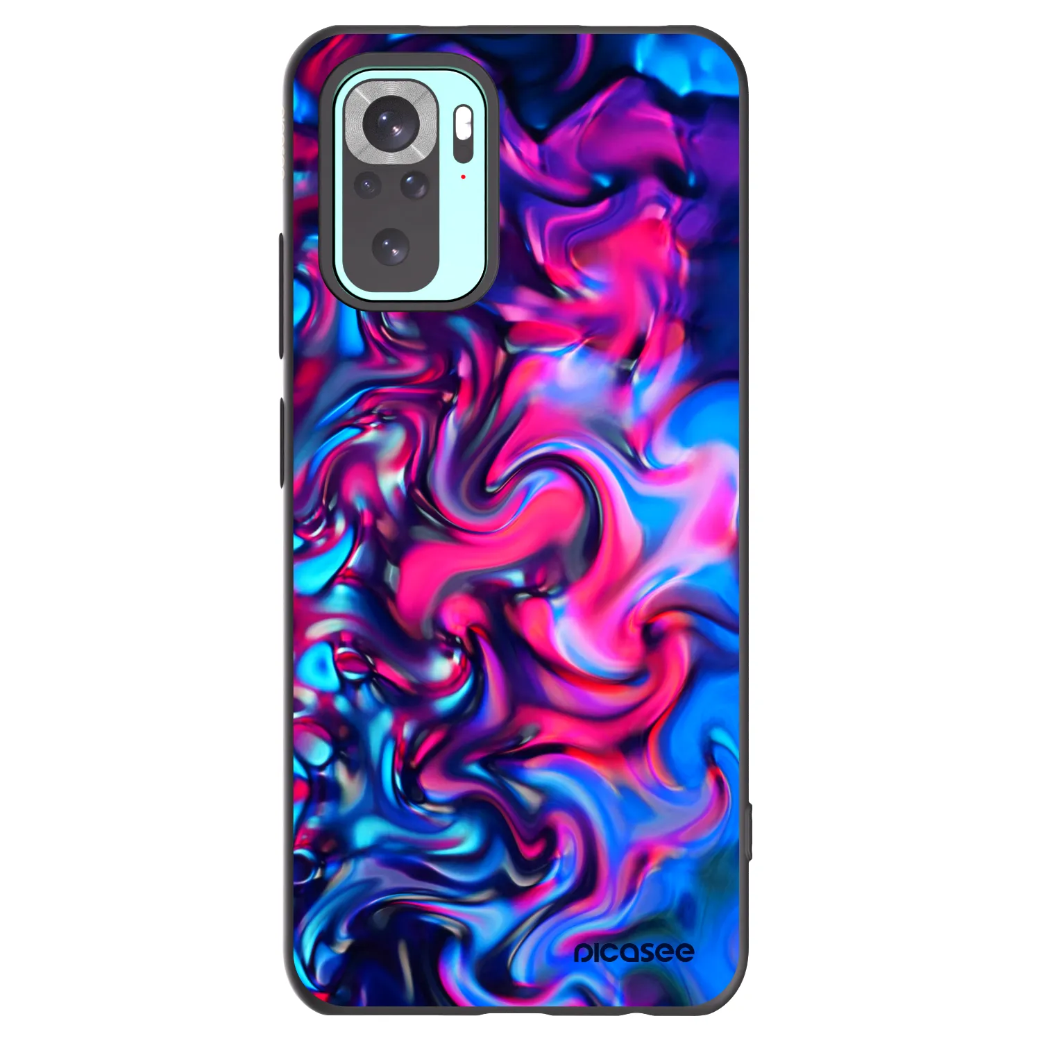 Picasee silikónový čierny obal pre Xiaomi Redmi Note 10 Pro - Redlight