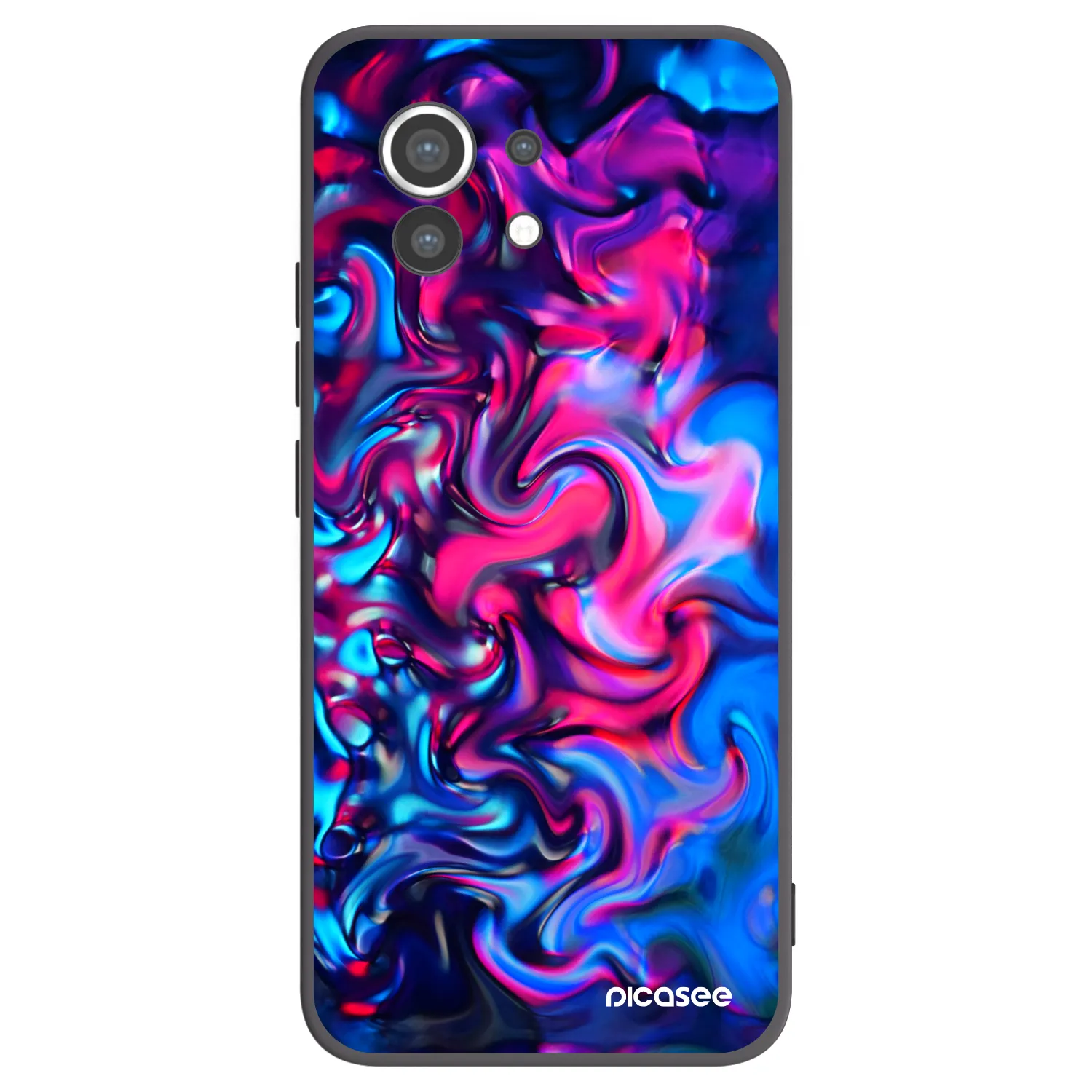 Picasee silikónový čierny obal pre Xiaomi Mi 11 - Redlight