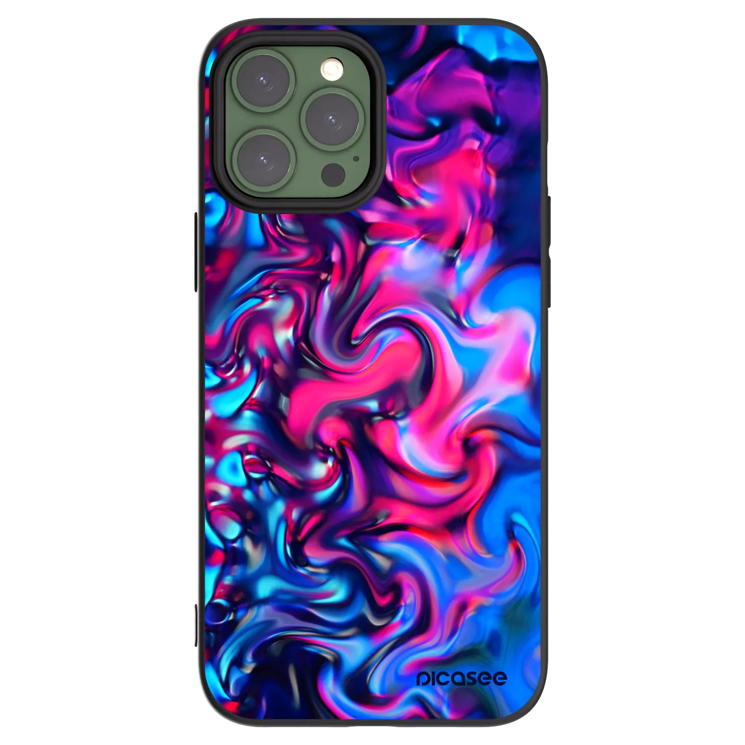 Silikónový čierny obal pre Apple iPhone 13 Pro Max - Redlight