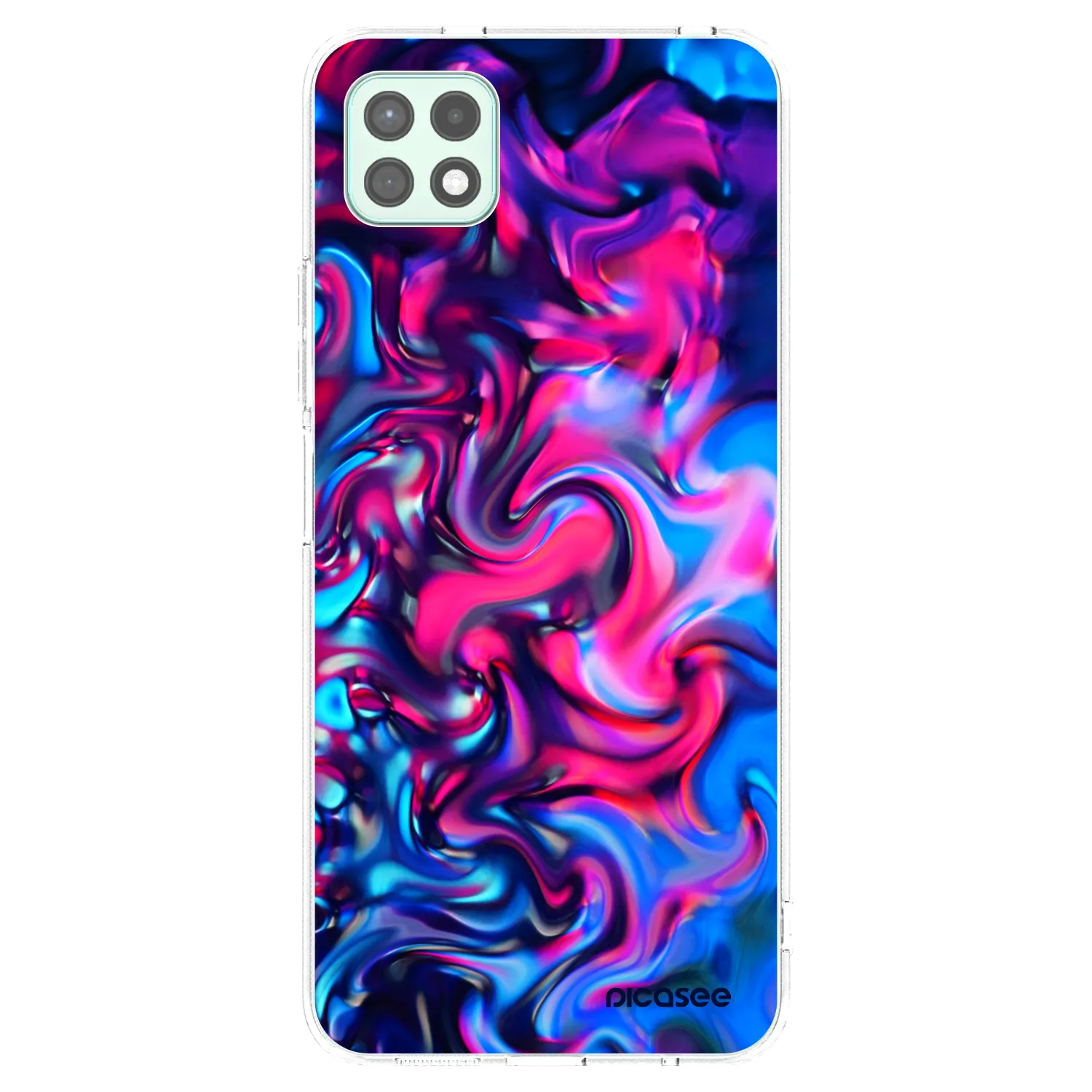 Picasee silikónový prehľadný obal pre Samsung Galaxy A22 A226B 5G - Redlight