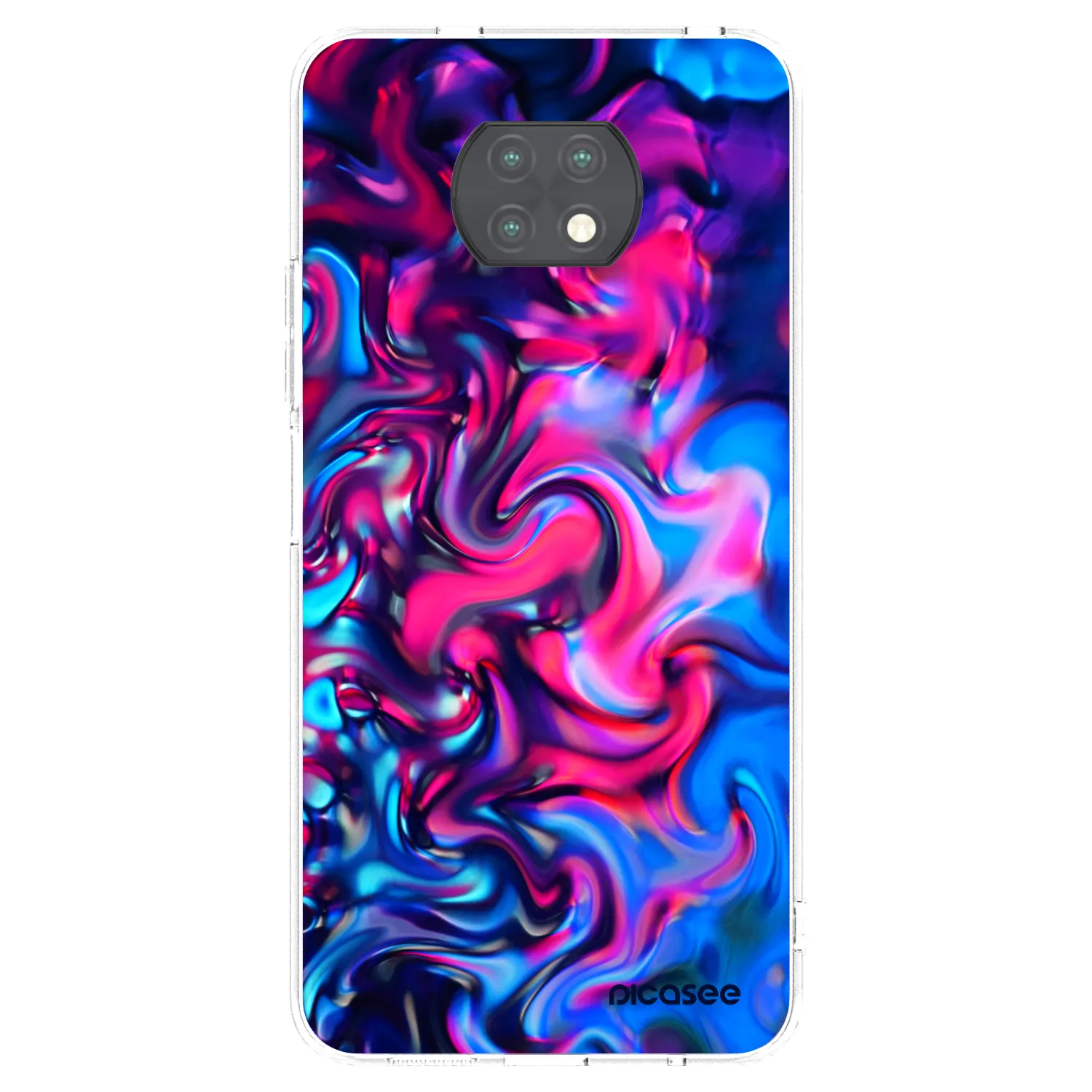 Silikónový prehľadný obal pre Xiaomi Redmi Note 9T - Redlight