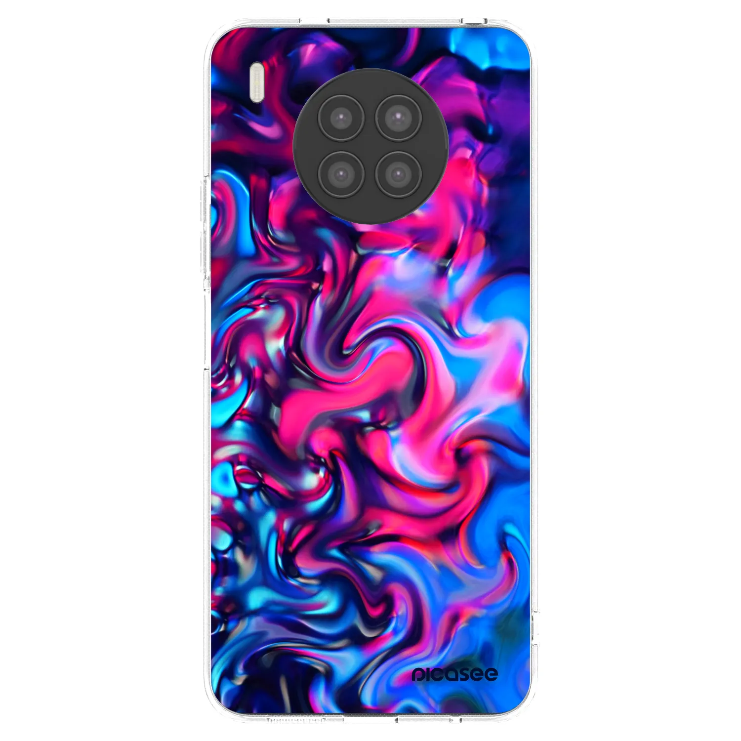 Picasee silikónový prehľadný obal pre Huawei Nova 8i - Redlight