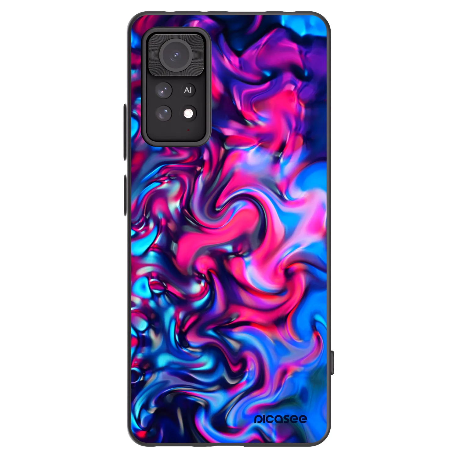 Picasee silikónový čierny obal pre Xiaomi Redmi Note 11 Pro - Redlight