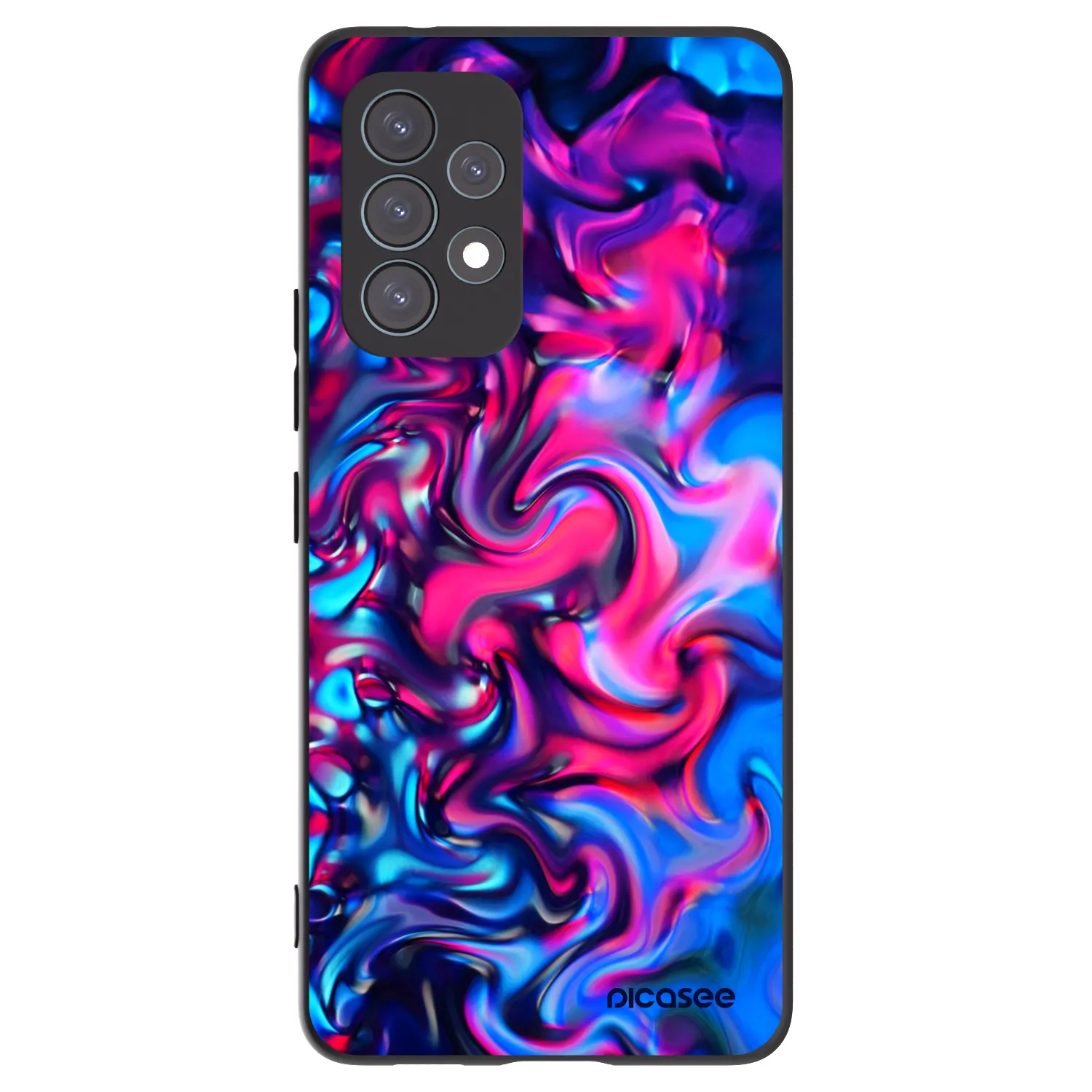 Picasee silikónový čierny obal pre Samsung Galaxy A53 5G A536 - Redlight