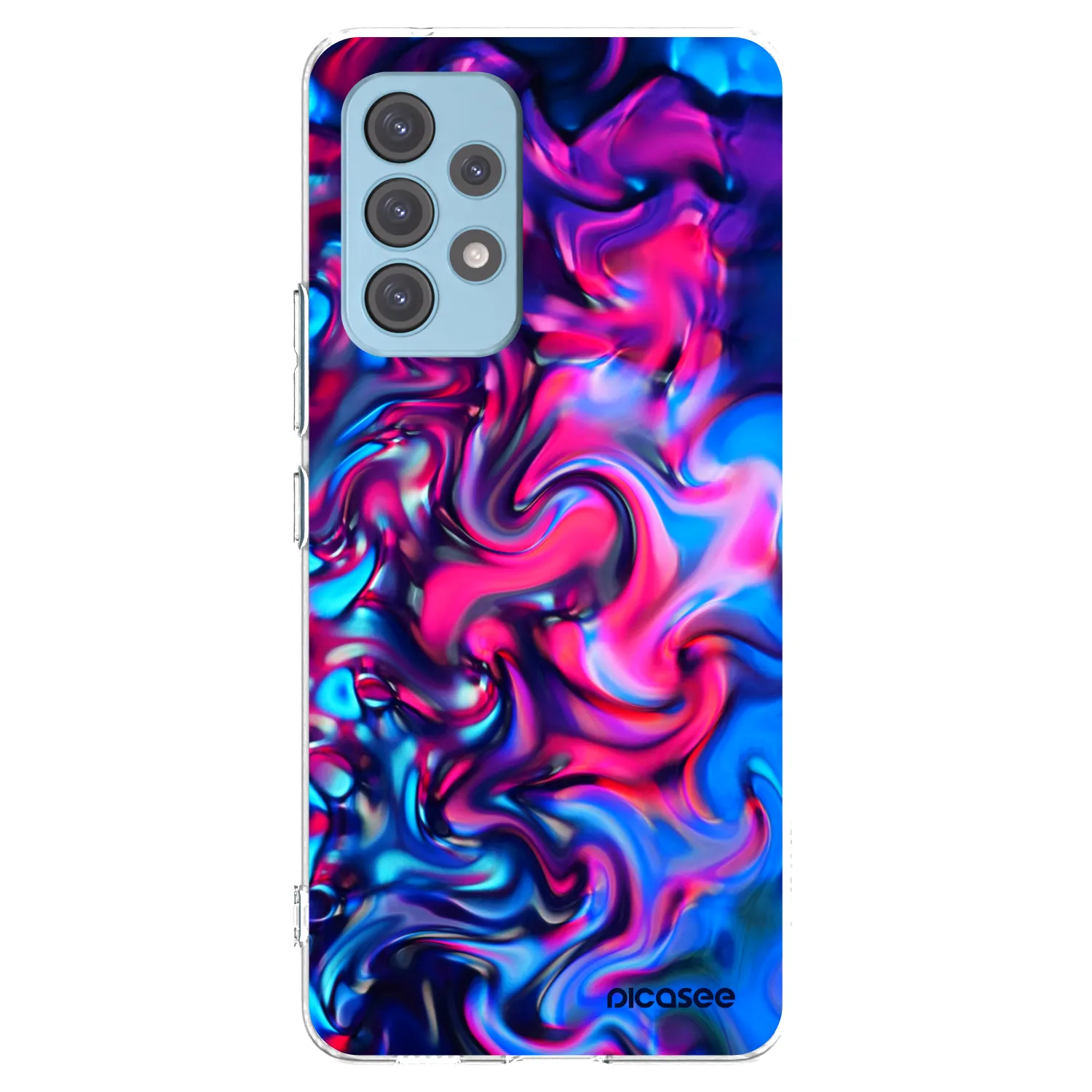 Silikónový prehľadný obal pre Samsung Galaxy A53 5G A536 - Redlight