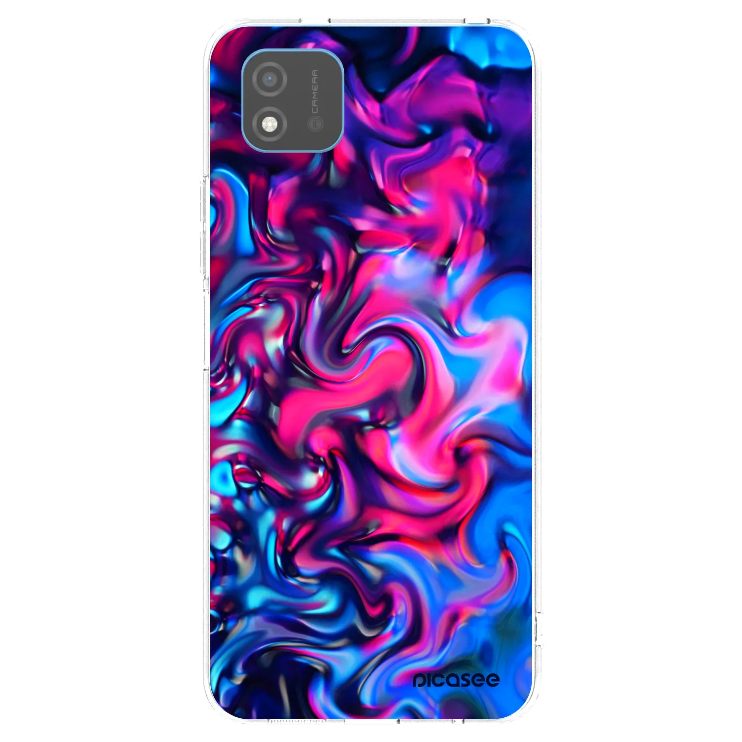 Picasee silikónový prehľadný obal pre Realme C11 (2021) - Redlight