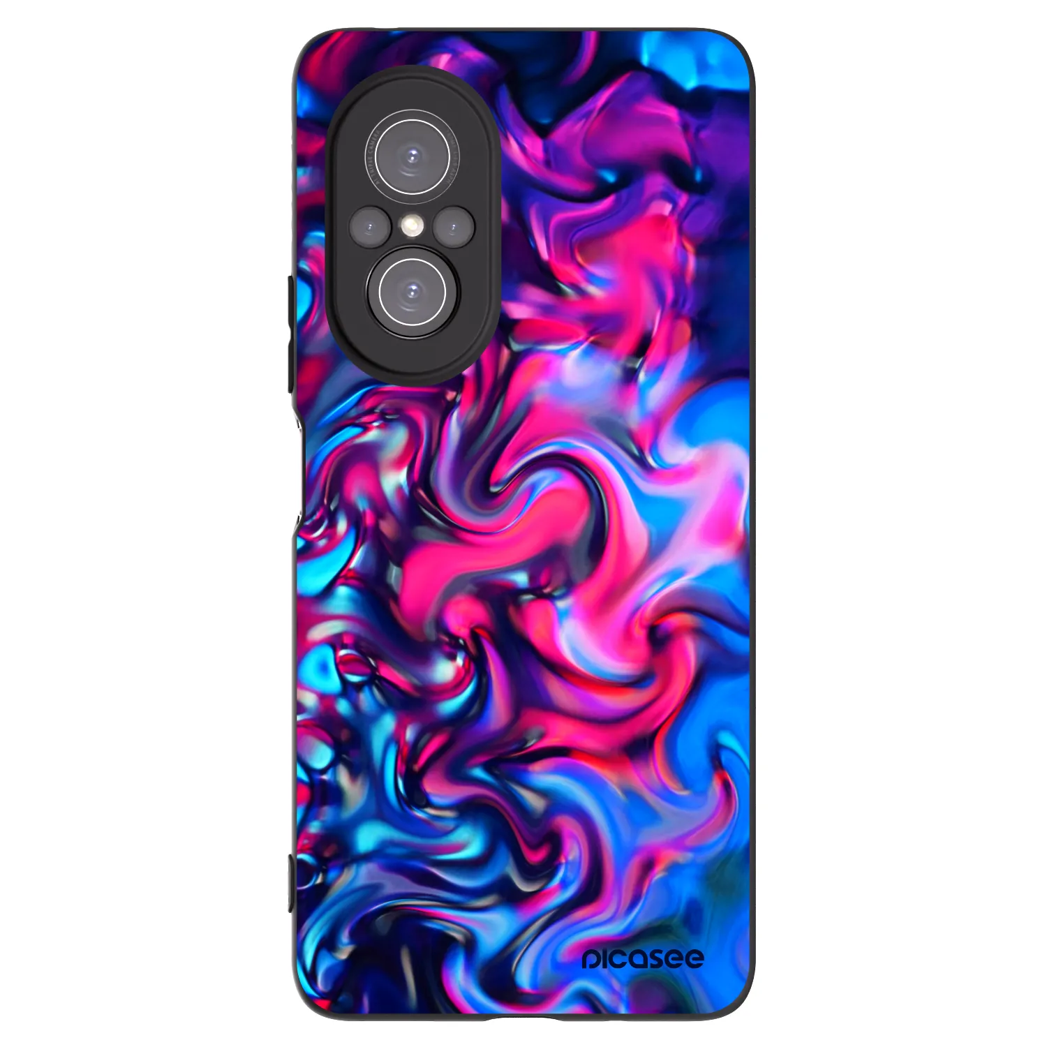 Picasee silikónový čierny obal pre Huawei Nova 9 SE - Redlight