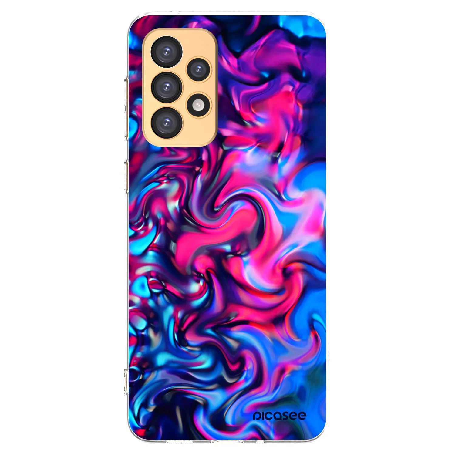 Picasee silikónový prehľadný obal pre Samsung Galaxy A33 5G A336 - Redlight