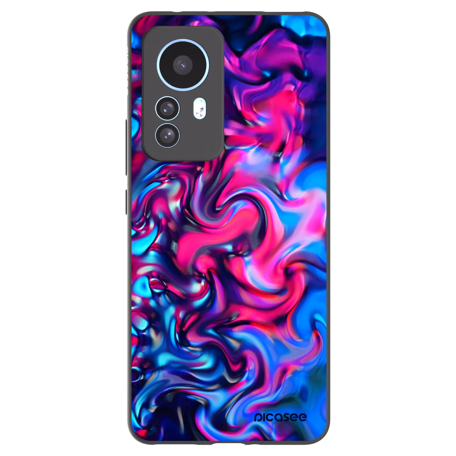 Picasee silikónový čierny obal pre Xiaomi 12T Pro - Redlight