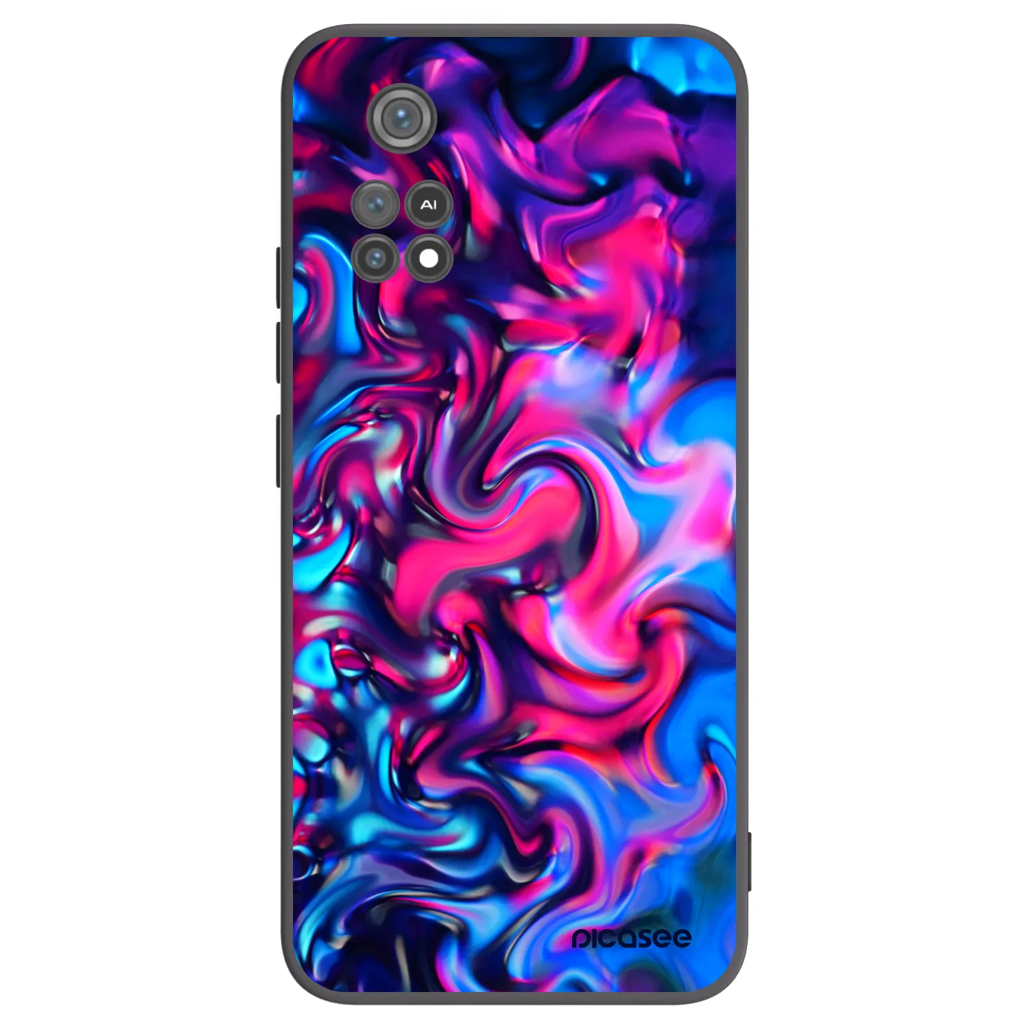 Silikónový čierny obal pre Xiaomi Poco M4 Pro - Redlight