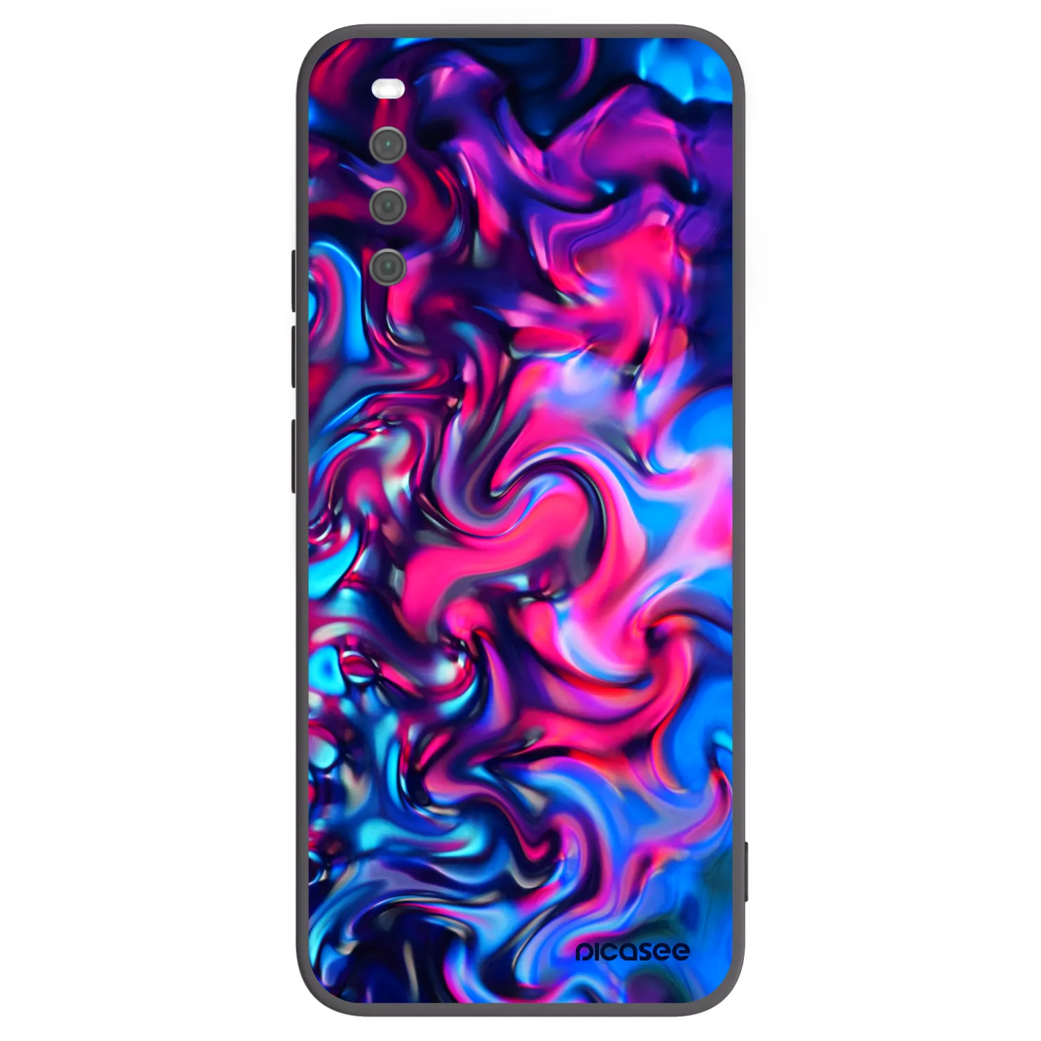 Picasee silikónový čierny obal pre Sony Xperia 10 III - Redlight