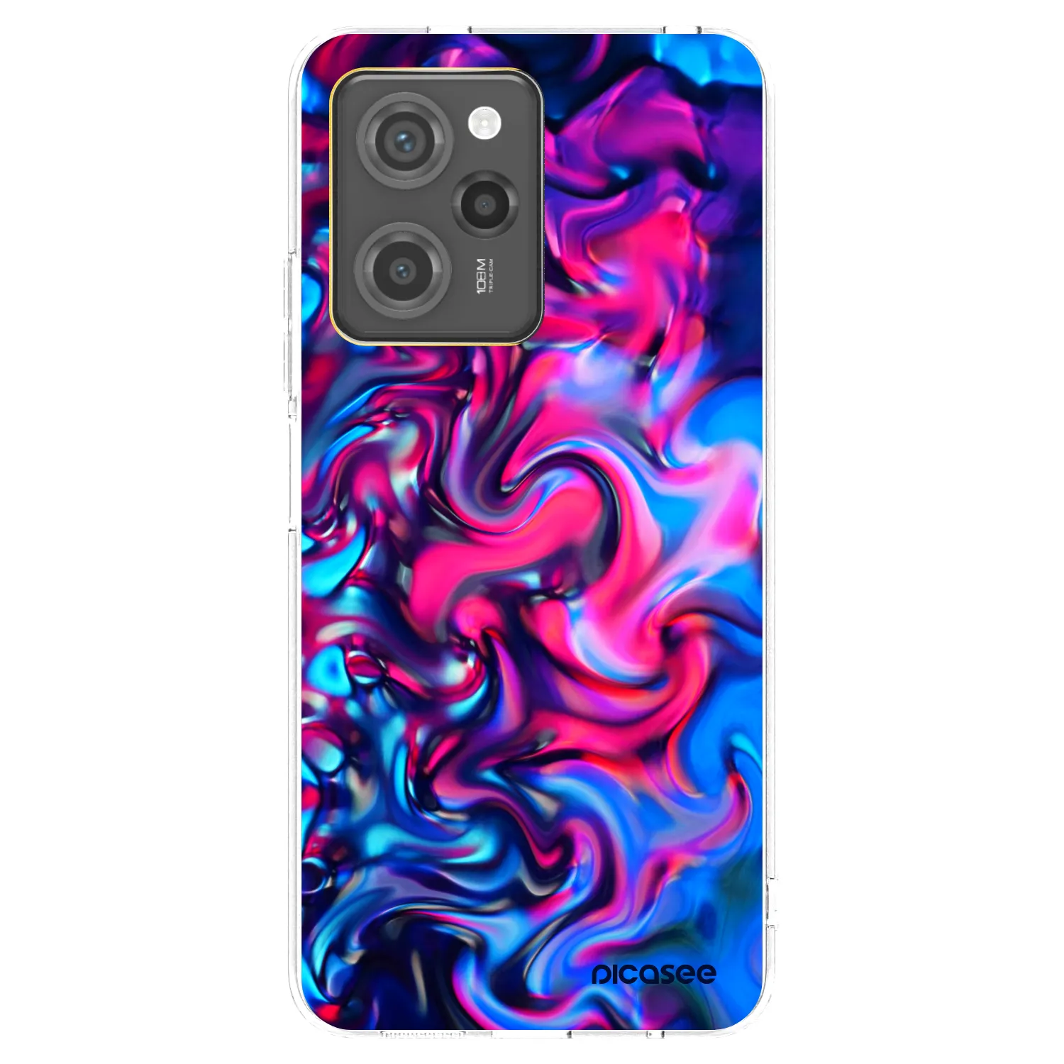 Silikónový prehľadný obal pre Xiaomi Poco X5 Pro - Redlight